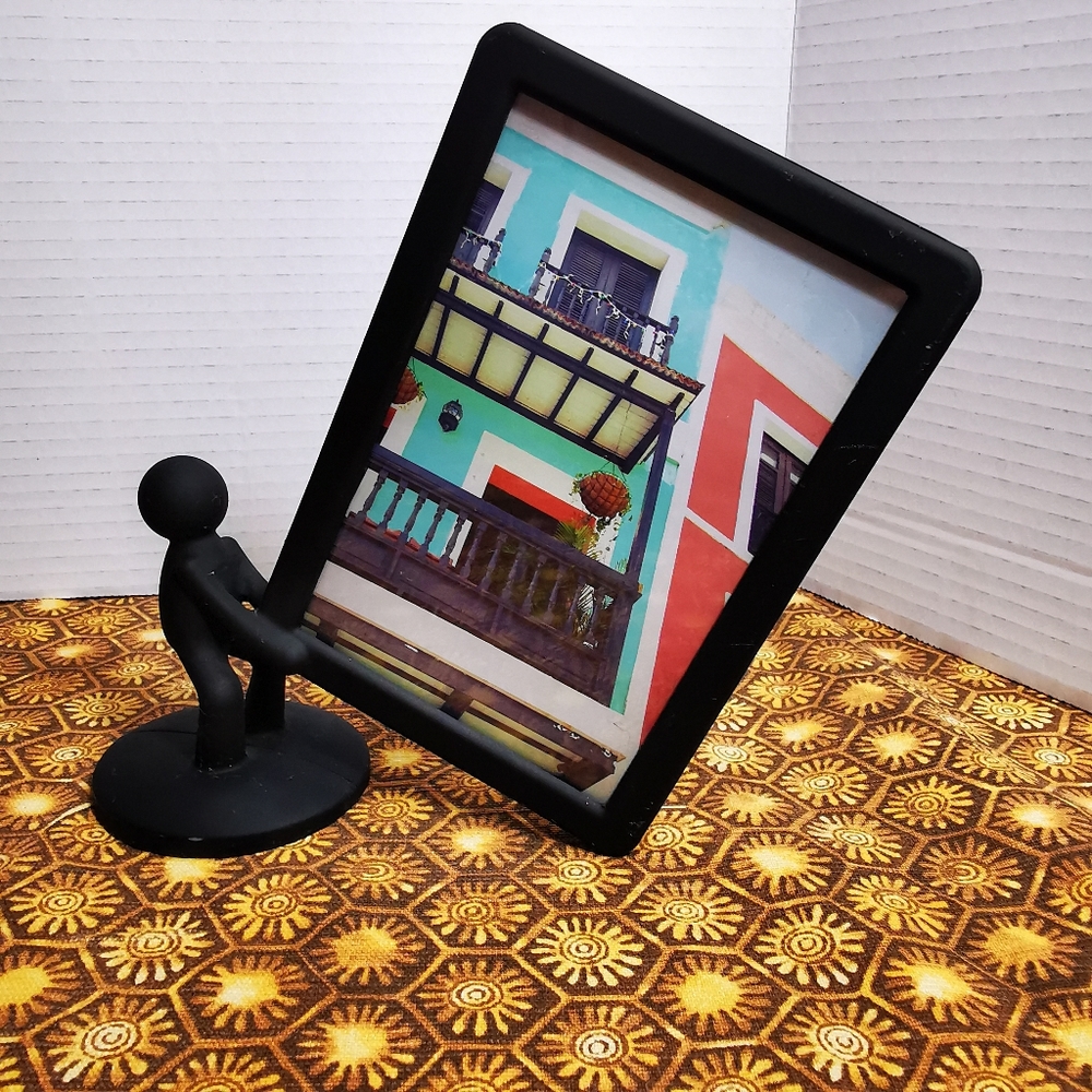 Umbra Hercules Buddy Black Double Sided Picture Frame